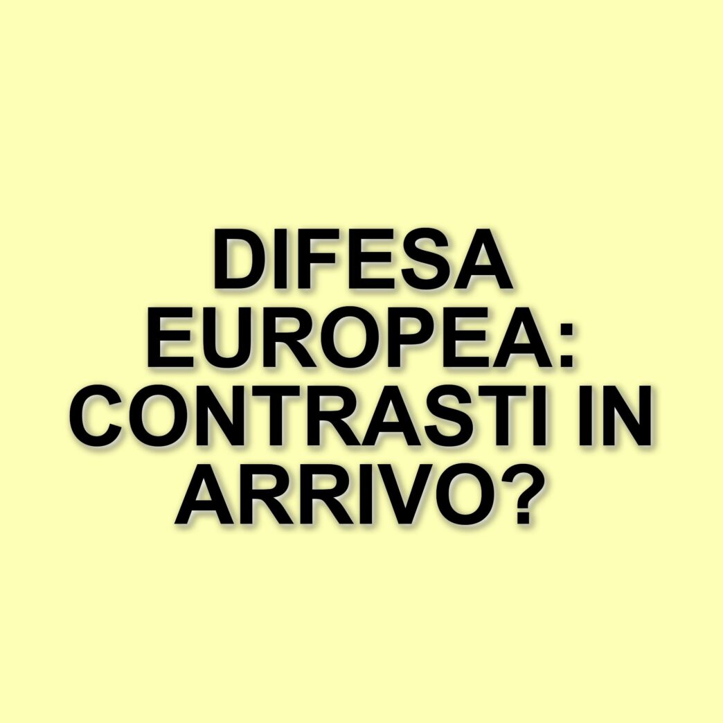 Festival di Ventotene: Contrasti e Stallo nella Difesa Europea