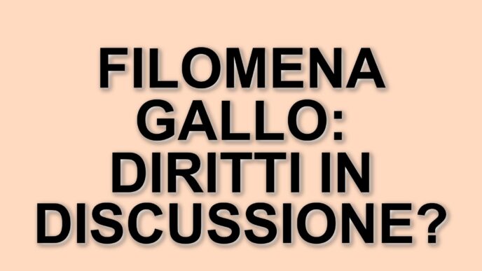 Filomena Gallo: avvocata e difensore dei diritti, sostenitrice del suicidio assistito in Toscana