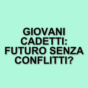Forum sulla pace e sicurezza: giovani cadetti si impegnano per un futuro senza conflitti