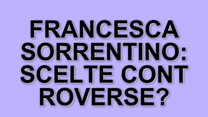 Francesca Sorrentino Si Sottopone A Rinoplastica: Ecco I Dettagli Dell'Intervento