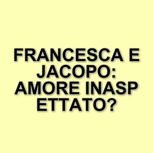 Nuove storie d'amore ad Amici 24: Francesca e Jacopo Sol ufficializzano la loro relazione