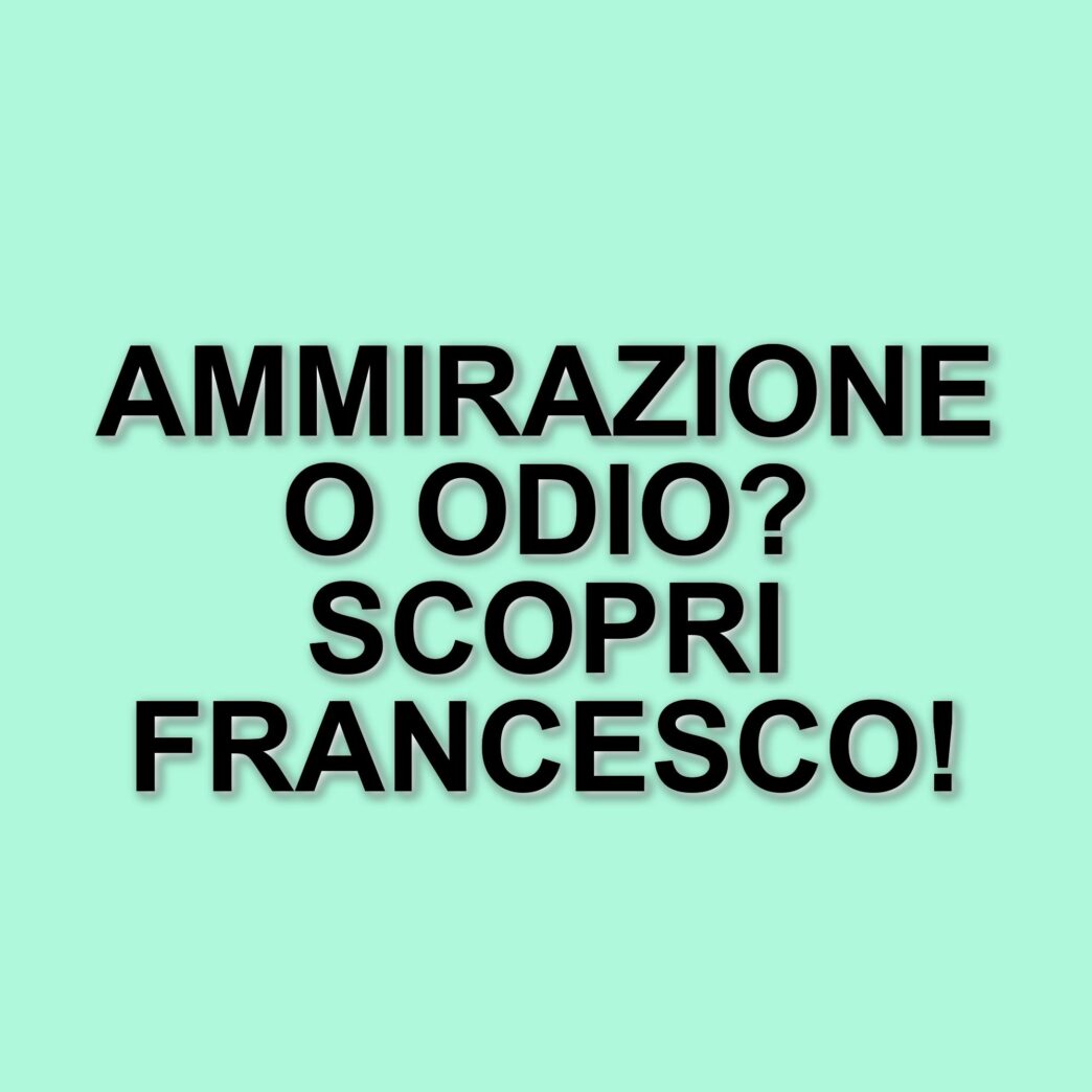 Francesco Cicchella: il comico che trasforma ammirazione e odio in imitazioni