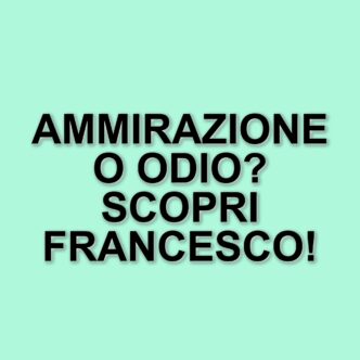 Francesco Cicchella: il comico che trasforma ammirazione e odio in imitazioni