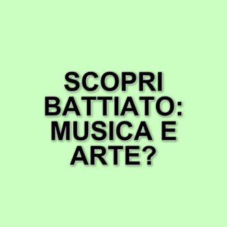 "Franco Battiato: Un viaggio attraverso la sua musica e la sua arte in un nuovo volume"