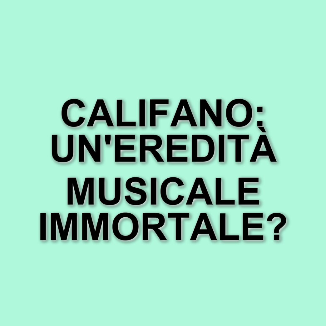Franco Califano: la vita e la musica di un'icona della canzone italiana