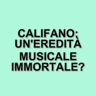 Franco Califano: la vita e la musica di un'icona della canzone italiana