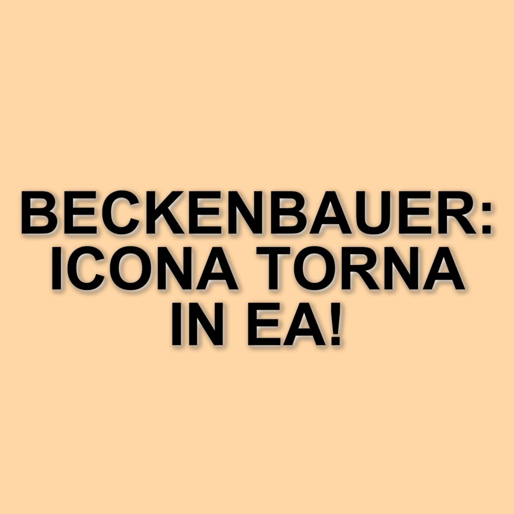 Franz Beckenbauer torna nel mondo di EA Sports FC 25 come icona leggendaria del calcio