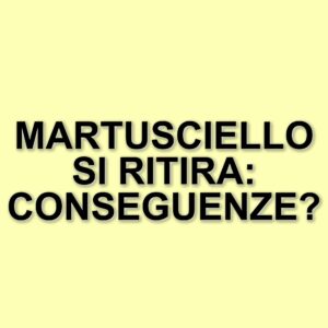 Fulvio Martusciello si ritira dalla corsa per la presidenza della Regione Campania: le conseguenze politiche