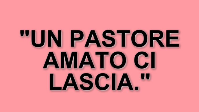Funerali di Paolo Marino: la comunità piange un pastore amato dopo un tragico incidente