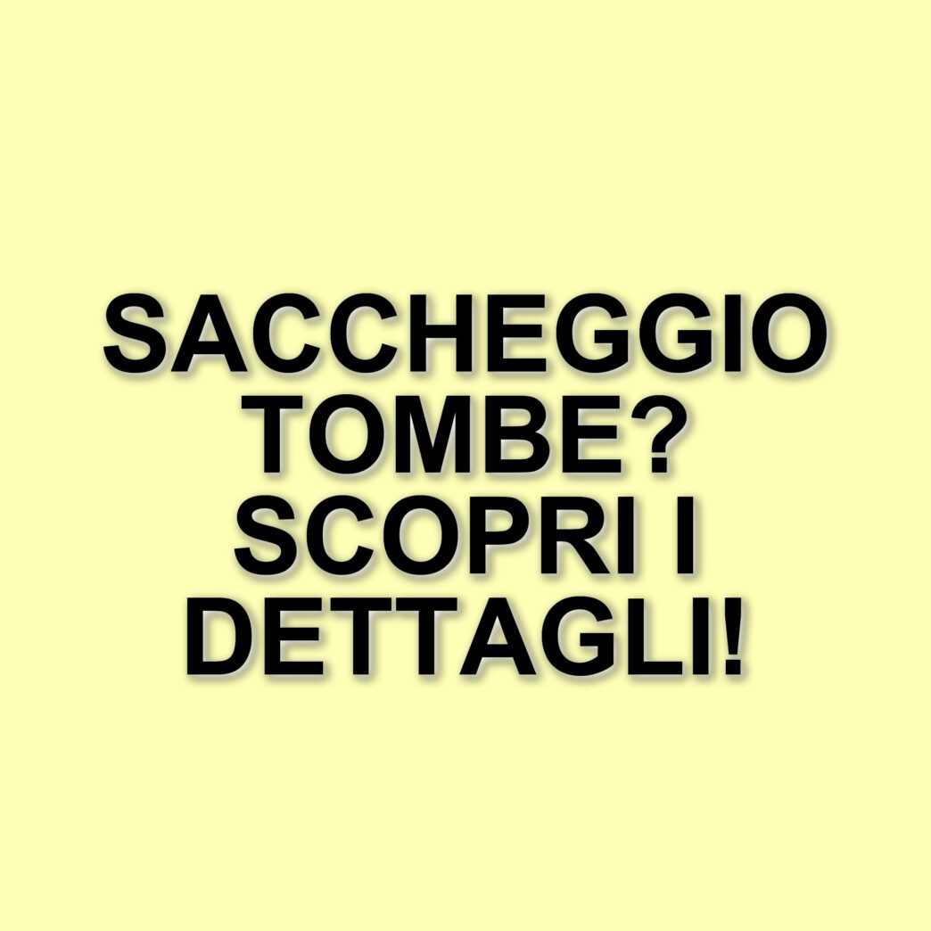 Furto al cimitero di Palma Campania: denunciato un uomo per saccheggio di tombe