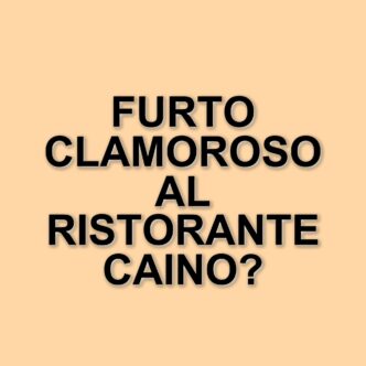 Furto da record al ristorante Caino: rubate bottiglie pregiate per decine di migliaia di euro