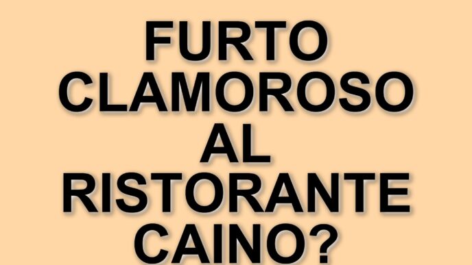 Furto da record al ristorante Caino: rubate bottiglie pregiate per decine di migliaia di euro
