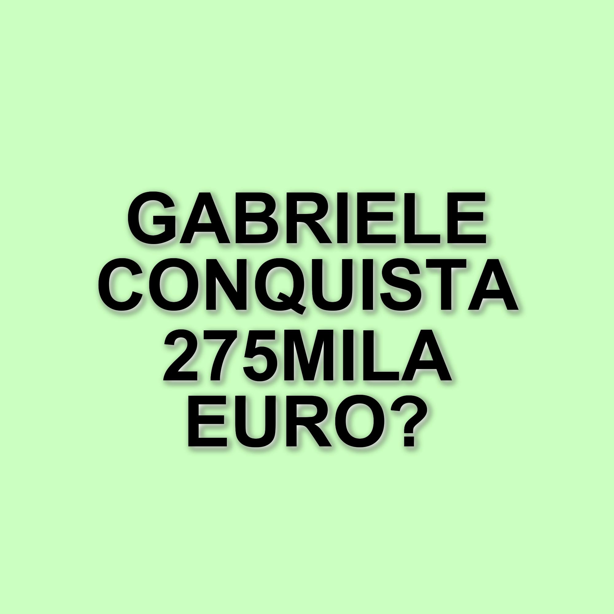 Gabriele trionfa a L'Eredità: vinti 200mila euro nella puntata di ieri