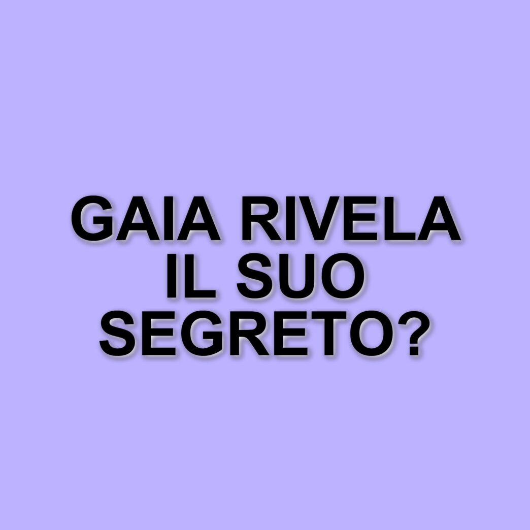 Gaia si racconta a Verissimo: il legame con la famiglia e il successo a Sanremo 2025