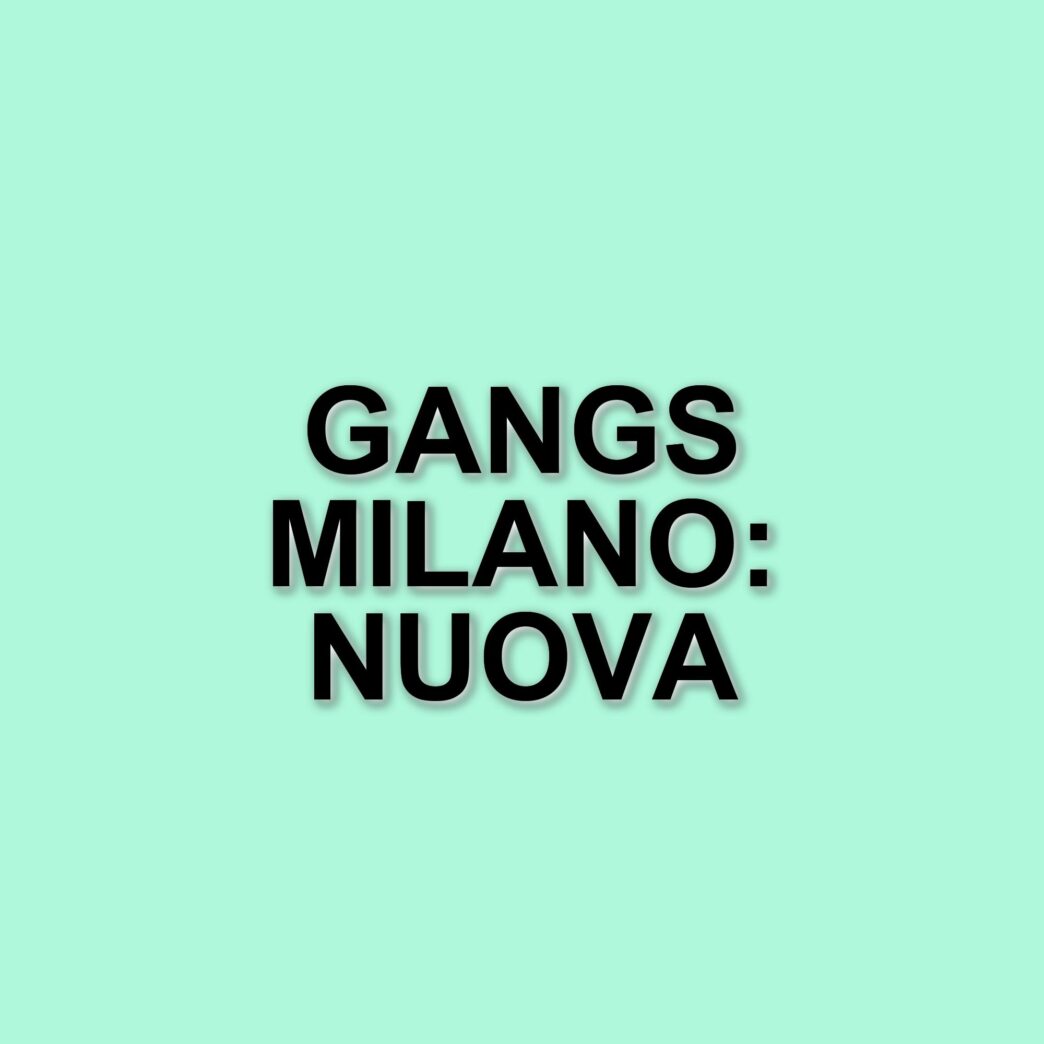 Gangs of Milano: La nuova serie Sky che esplora il lato oscuro della capitale lombarda