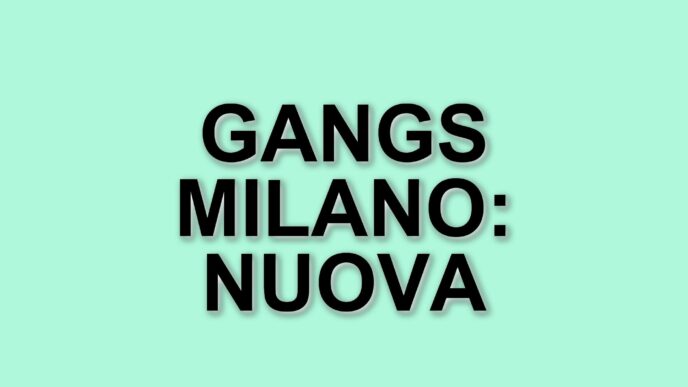 Gangs of Milano: La nuova serie Sky che esplora il lato oscuro della capitale lombarda