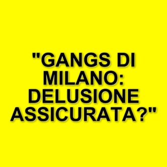 Gangs of Milano: un'analisi della nuova serie che delude le aspettative