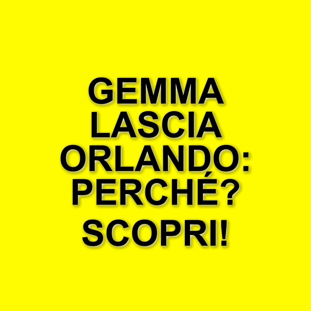 Gemma Galgani e Orlando: la fine di una breve storia a Uomini e Donne