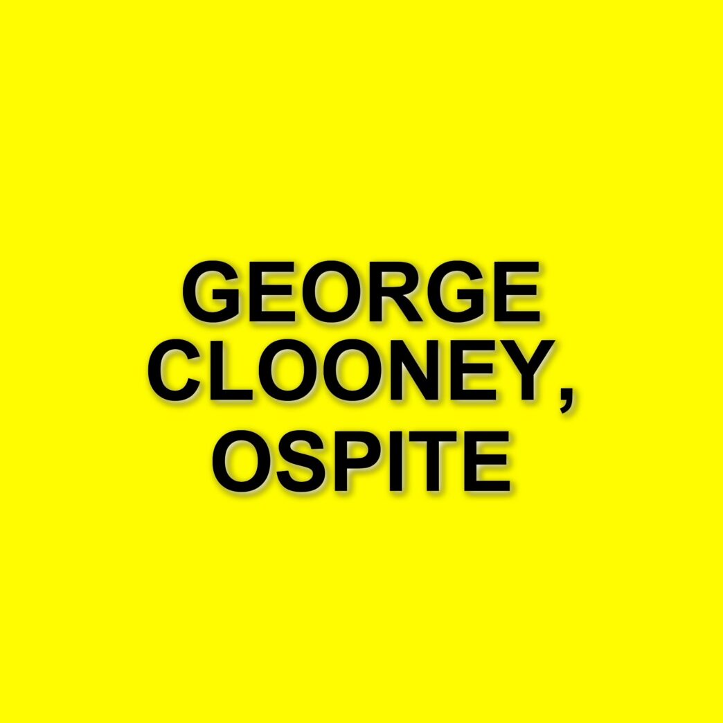 George Clooney critica la libertà di stampa negli Stati Uniti durante l'intervista a "Sixty Minutes"