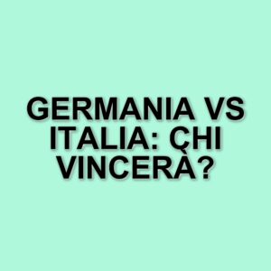 Germania pronta a sfidare l'Italia: Nagelsmann fissa gli obiettivi per il ritorno
