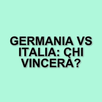 Germania pronta a sfidare l'Italia: Nagelsmann fissa gli obiettivi per il ritorno