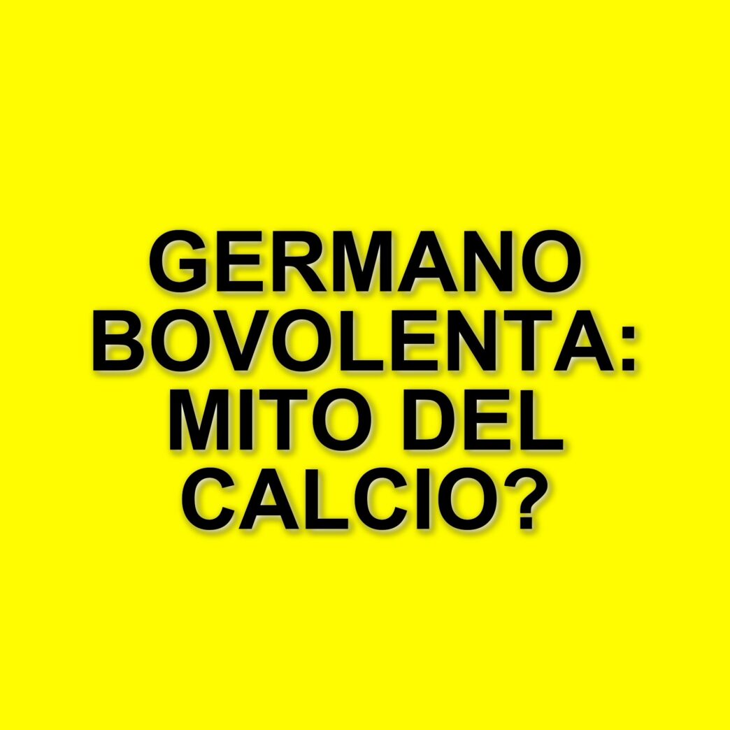 Germano Bovolenta: il portiere che ha fatto la storia del calcio italiano