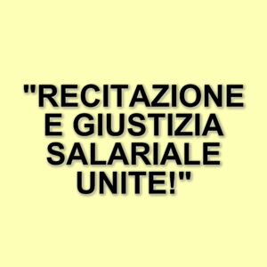 Giacomo Giorgio: Le sfide della recitazione e la lotta contro le disparità salariali
