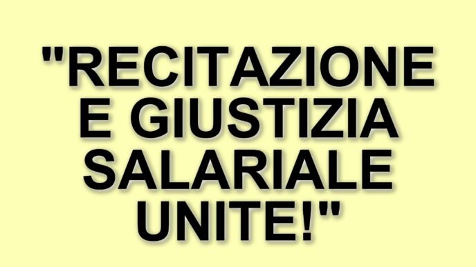 Giacomo Giorgio: Le sfide della recitazione e la lotta contro le disparità salariali