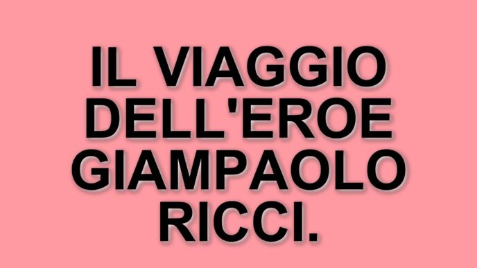 Giampaolo Ricci: La storia di un eroe del basket italiano e il suo viaggio personale