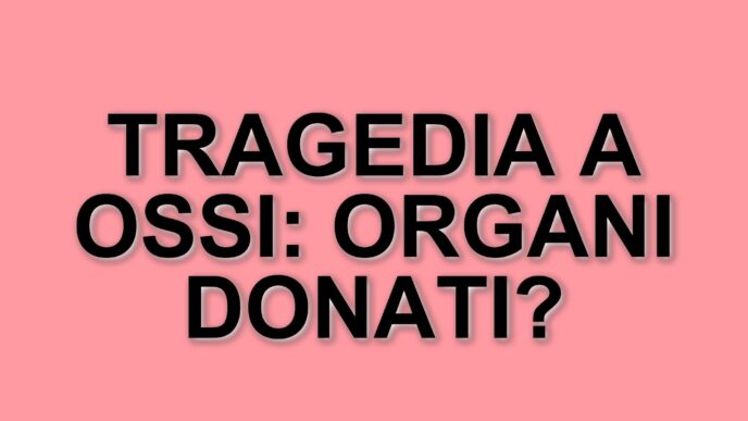 Tragico incidente a Ossi: Gianfranco Pilo dichiarato in morte cerebrale dopo l'incidente