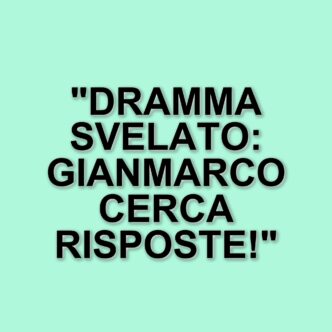 Gianmarco Steri in cerca di chiarimenti: il dramma del Trono classico