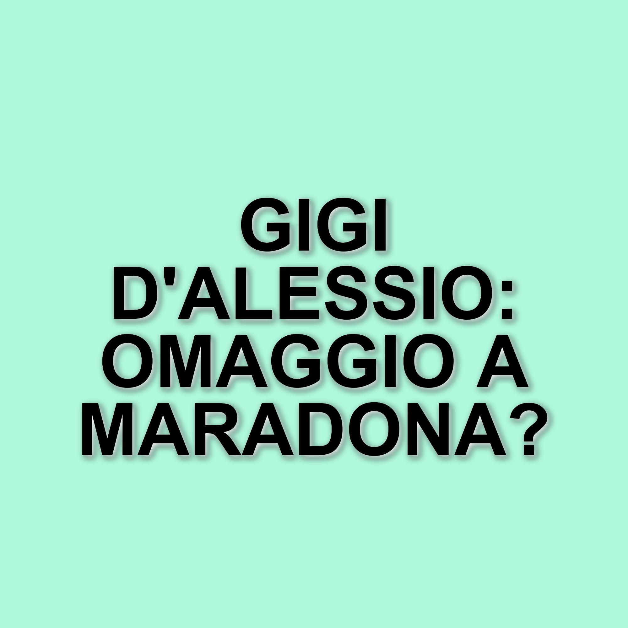 Gigi D'Alessio ricorda Diego Maradona e annuncia nuovi concerti a Napoli