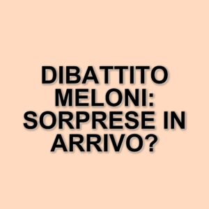 Giorgia Meloni al Parlamento: un dibattito senza sorprese prima del vertice europeo