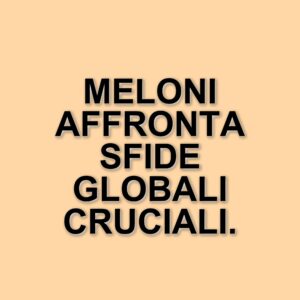 Giorgia Meloni al Senato: il Consiglio Europeo del 20 e 21 marzo e le sfide globali