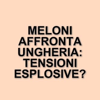 Giorgia Meloni al vertice europeo: il caso Ventotene e le tensioni con l'Ungheria