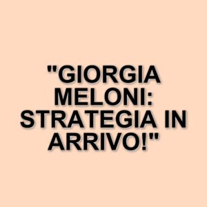 Giorgia Meloni convoca i vice per definire la linea politica in vista del Consiglio Ue