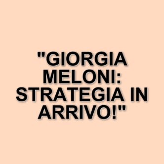 Giorgia Meloni convoca i vice per definire la linea politica in vista del Consiglio Ue