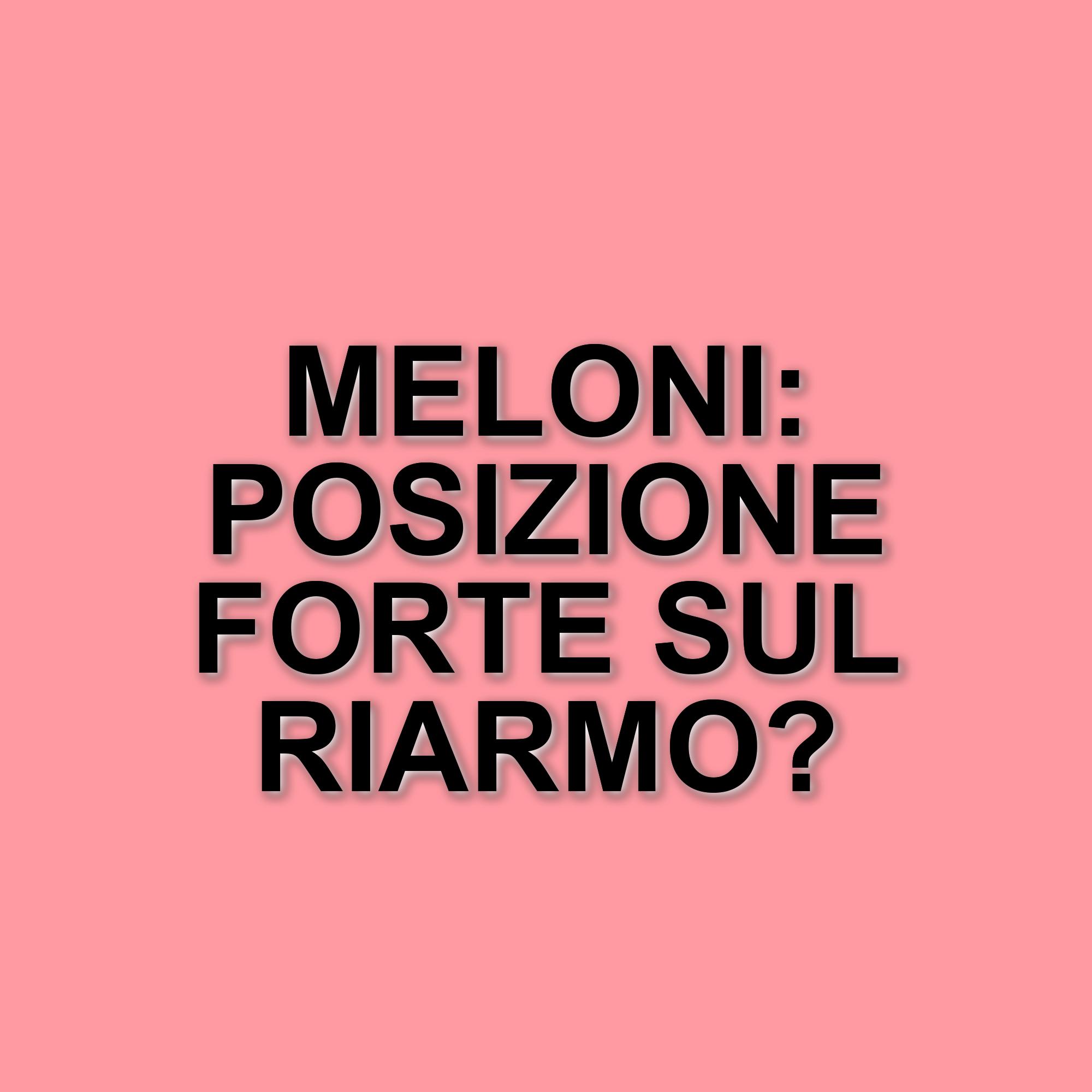 Giorgia Meloni difende le sue posizioni sul Manifesto di Ventotene e il piano di riarmo europeo