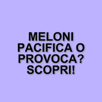 Giorgia Meloni e la questione dei dazi americani: un approccio di pacificazione