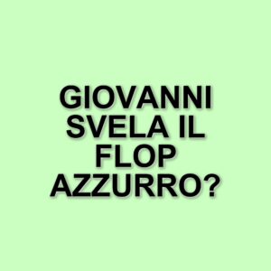 Giovanni Di Lorenzo analizza la sconfitta dell'Italia contro la Germania a San Siro