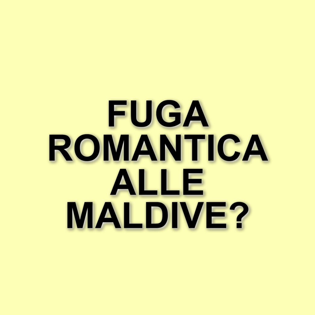 Giulia De Lellis e Tony Effe: una fuga romantica alle Maldive dopo Sanremo