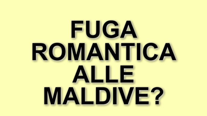 Giulia De Lellis e Tony Effe: una fuga romantica alle Maldive dopo Sanremo
