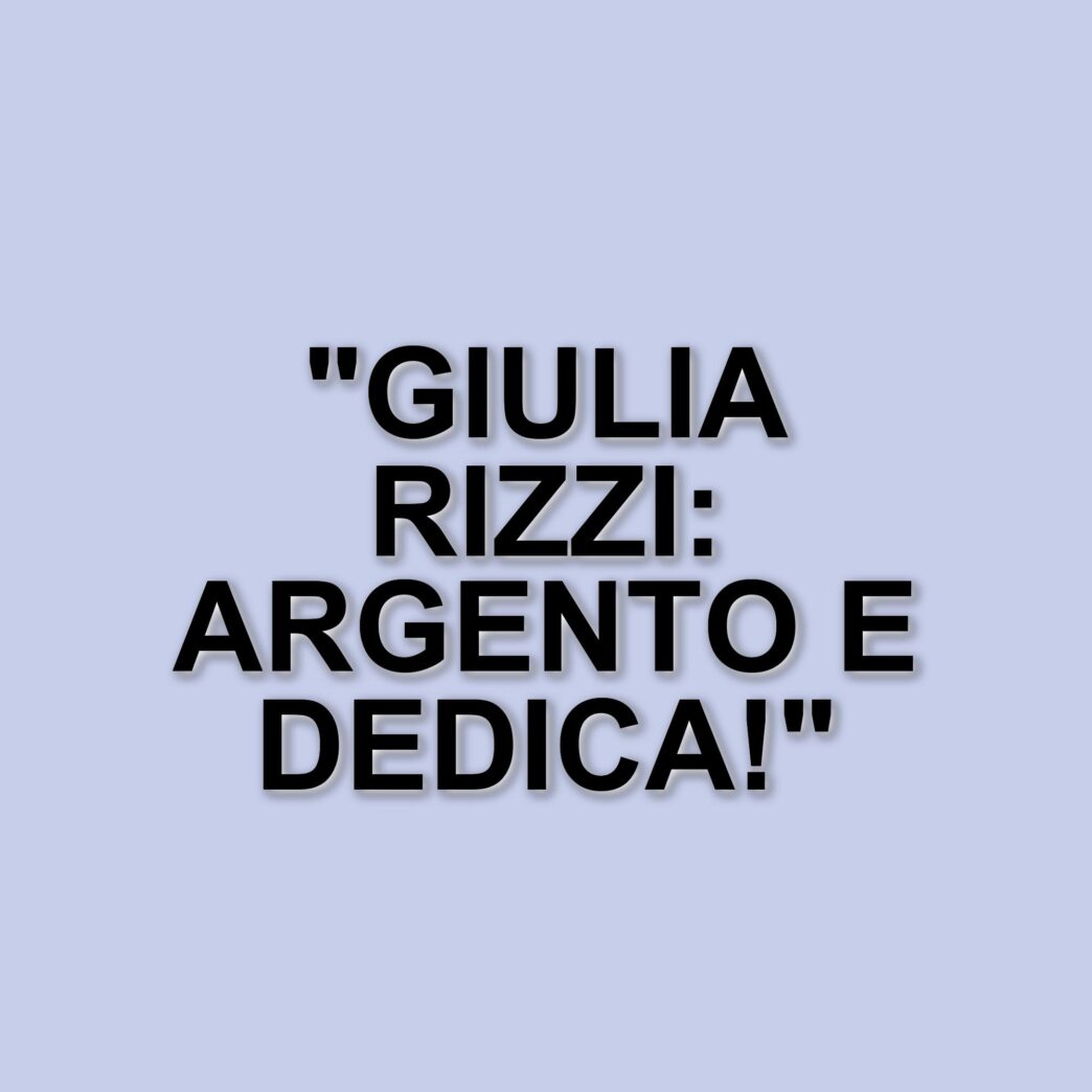 Giulia Rizzi conquista l'argento nella spada a Budapest e dedica il podio a Bruno Pizzul