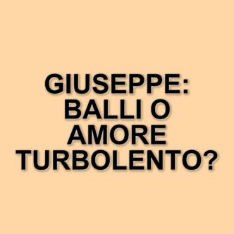 Giuseppe di Uomini e Donne: tra balli, provocazioni e una storia d'amore turbolenta