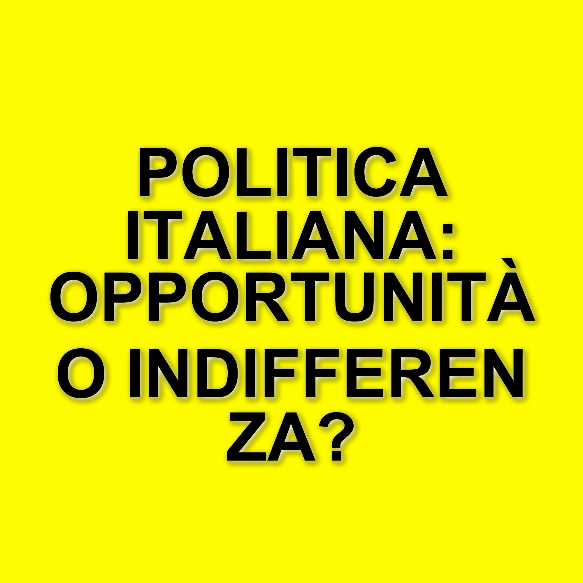 Gli Stati Uniti e il nuovo equilibrio della politica italiana: tra indifferenza e opportunità