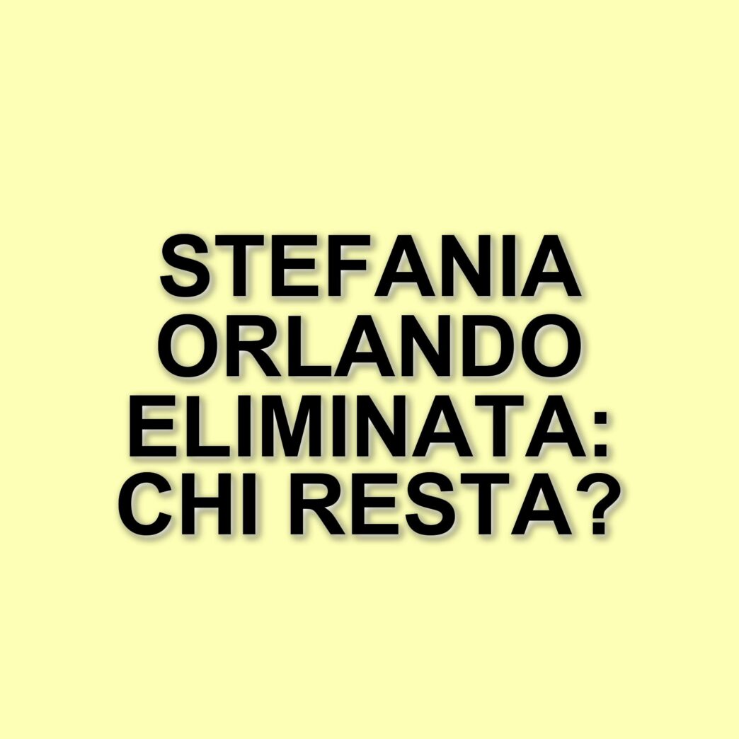 Grande Fratello 18: Eliminazione di Stefania Orlando e il Televoto per la Prossima Puntata