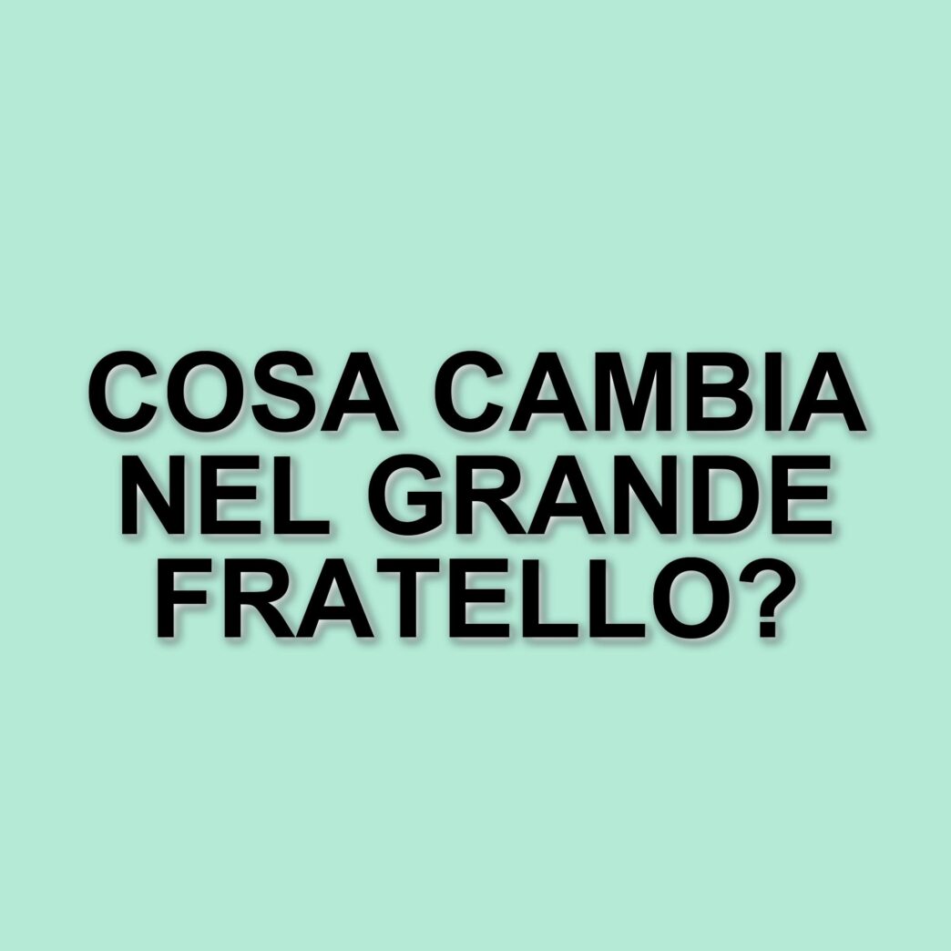 Grande Fratello: Mediaset riduce le puntate in diretta, un cambiamento significativo per il reality