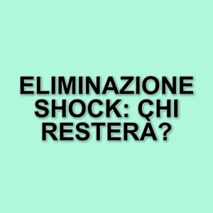 Grande Fratello: Stasera doppia eliminazione e confronto tra Shaila e Lorenzo