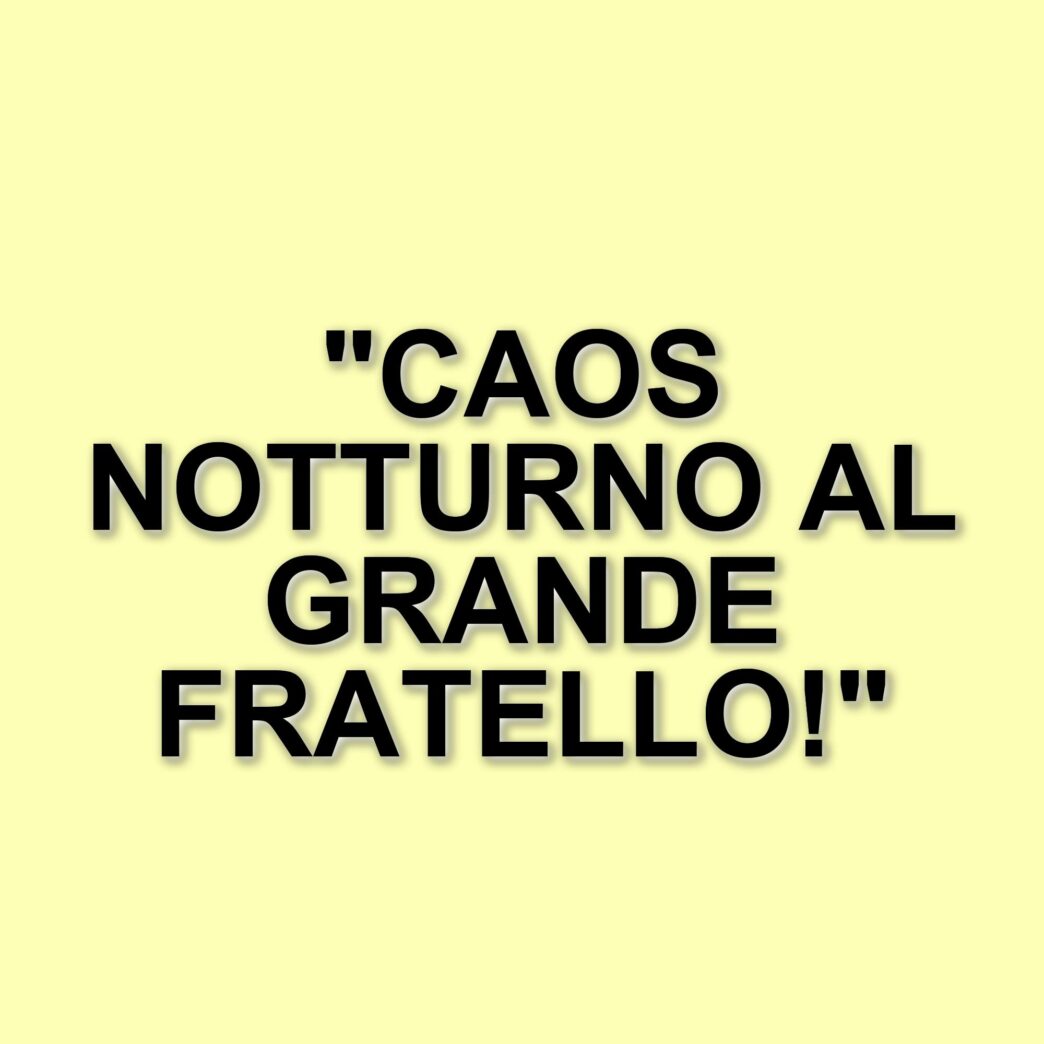 Grande Fratello: lite notturna tra concorrenti scatena il caos nella casa