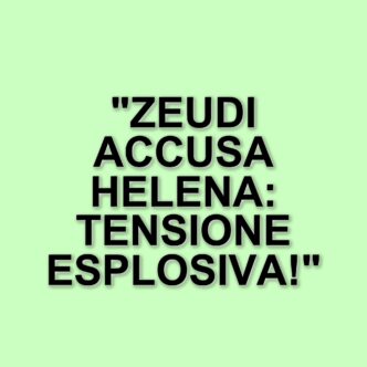 Grande Fratello: tensioni e lacrime nella casa, Zeudi accusa Helena di aggressione